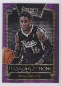 2013 Panini Select Draft Selections Purple Prizm /99 Ben McLemore #7 Rookie RC