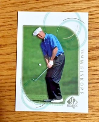 TOM WEISKOPF 2001 Upper Deck SP Authentic #11 - Image 1 of 2