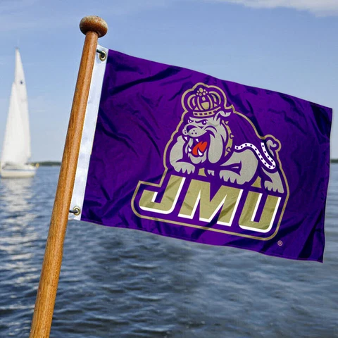 James Madison Dukes Boat Yacht Nautical Flag Cover