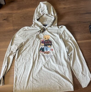 Polo Ralph Lauren Polo Bear hooded t-shirt hoodie Size- XXL New w/tags! - Picture 1 of 3
