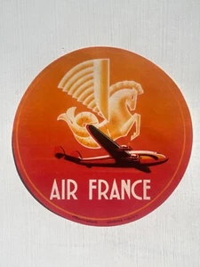 Vintage Airlines Luggage Label for Air France - Picture 1 of 2