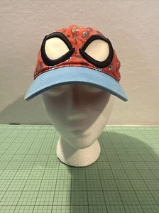 Spiderman Hat Cap Marvel Youth Strap Back Cap Hat POW BANG OLD SCHOOL SPIDERMAN - Picture 1 of 9