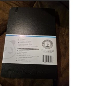 Panda Planner Hardcover Non dated Daily Planner Black 5.25" x 8.25" - NEW. - Picture 1 of 5