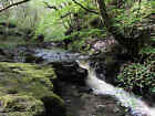 Photo 12X8 Waterfall On The Nant Llech C2015