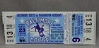 1956 Baltimore Colts vs Washington Ticket Stub Game 6 Johnny Unitas Rookie Year