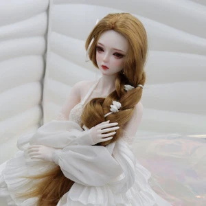 Set completo 1/3 BJD bambola canna in resina ragazza principessa regalo trucco viso parrucca vestiti giocattolo - Foto 1 di 11