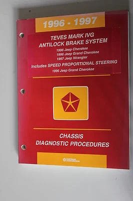 1996 1997 Jeep Cherokee Garnd Cherokee Wrangler Werkstatthandbuch ABS System - Bild 1 von 2