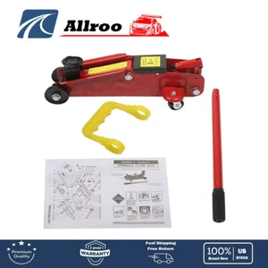 NEW 2 Ton Hydraulic Floor Jack Trolley Low Profile Car Quick Lifting - Picture 1 of 14