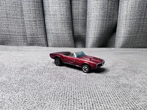 VTG Hot Wheels Redline Red Custom Firebird HK Car Toy 1967 - Picture 1 of 11