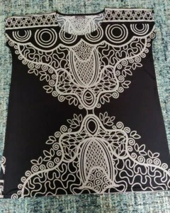 Neiman Marcus Summer Slip on Dress - Black, Women's Med. - Picture 1 of 4