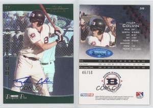 2006 TRISTAR Prospects Plus Gold /50 Tyler Colvin #38 Rookie Auto RC