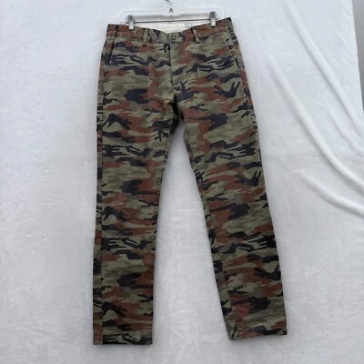 Double RL Ralph Lauren Pants Mens 32x34 (32x30) Multicolor Camo Chino Military - Image 1 of 4