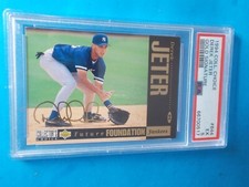 1994 Collector's Choice Derek Jeter Future Foundation Gold Signature #644 PSA 5