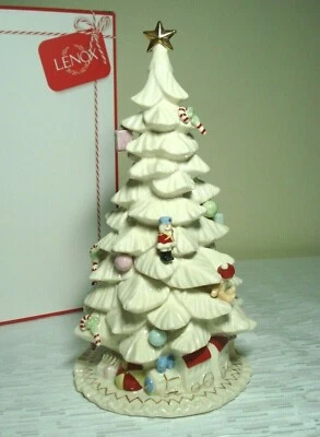 LENOX CHRISTMAS HOLIDAY FIREPLACE COLLECTION THE GRAND CHRISTMAS TREE NIB