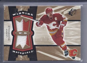 06-07 2006-07 SPX LANNY McDONALD WINNING MATERIALS JERSEY WM-LM CALGARY FLAMES - Picture 1 of 1