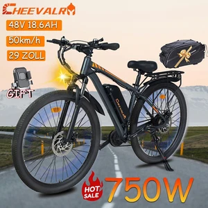 Cheevalry 29 ZOLL E-BIKE Mountain 1000VV Elektrofahrrad City 55KM/H Damen/Herren - Bild 1 von 16