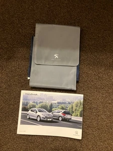 PEUGEOT 207 2006 TO 2012 OWNERS MANUAL HANDBOOK IN WALLET 2010 PRINT - Picture 1 of 4