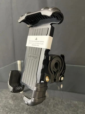 Lamicall Bike Phone Holder, Motorcycle Phone Mount - Motorcycle Handlebar Cell - Image 1 of 4