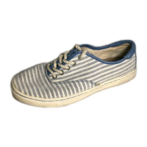 Scarpe basse UGG Australia donna 7 5 Eyan II a righe blu bianco