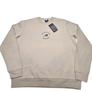 New Balance ASOS Life In Balance Beige Pullover Crewneck Sweatshirt Unisex S Neu mit Etikett - Bild 1 von 11