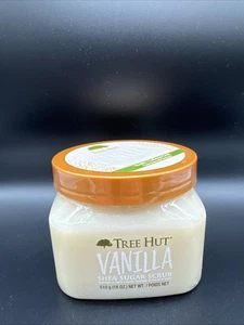 Exfoliante corporal Tree Hut vainilla azúcar karité coloidal avena dorada 18 oz ENVÍO COMBINADO - Imagen 1 de 6
