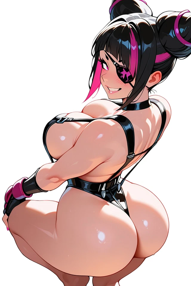 Han Juri 街头霸王动漫 Waifu 贴纸 防水 6 英寸 汽车贴花 — 第 1/1 张图片