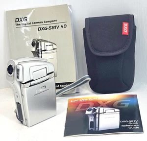 Handheld HD Camera with Manual - DXG 581V HD, No Battery Charger - Picture 1 of 20