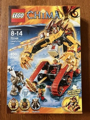 LEGO LEGENDS OF CHIMA: Laval's Fire Lion (70144) - New in Sealed Box - Image 1 of 4