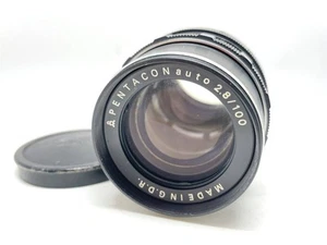 21104 Pentacon Auto 2.8/100 Made In G.D.R. Carl Zeiss Jena - Picture 1 of 8