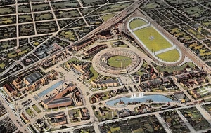 # K3061    DALLAS,  TX.    POSTCARD,  TEXAS CENTENNIAL EXPO - Picture 1 of 2