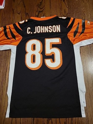 Camiseta de fútbol Reebok Chad Ochocinco Johnson Cincinnati Bengals mediana 10-12  Foto 1 de 4