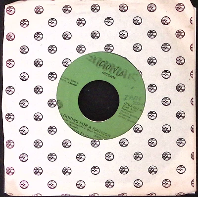 COVA ELKINS LOOKING FOR A RAINBOW/JOHNNY B. GOODE COVA RECORDS VINYL 45 VG 42-94 - Image 1 of 3