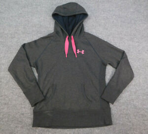 Under Armour Storm Hooded Sweatshirt Hoodie Ladies Size XS Extra Small Gray Grey