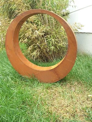 Garten Stecker,Edelrost, GlückSymbol,Rost Gartenskulptur Figure 55*5cm 031510-2 - Bild 1 von 4