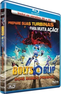 BLU-RAY 2D + 3D Bolts & Blip - Dois Robos Pirados - REGION A - Imagen 1 de 1