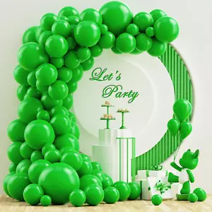 Green Balloons Arch Garland Kit, 102PCS 18In 12In 10In 5In Green Balloons Differ - Picture 1 of 46
