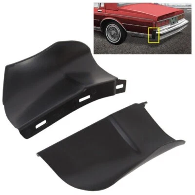 Fit For 1986-1990 Chevrolet Caprice Impala Pair Bumper Fillers Rear Filler - Image 1 of 4