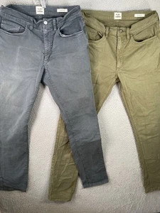 Flint And Tinder Hosen Herren 30x32 grün grau Paket Slim Fit Skinny Preppy City - Bild 1 von 17