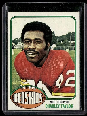 1976 Topps Charley Taylor Washington Redskins #450 - Image 1 of 2
