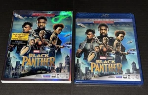 Black Panther (1) (Blu-ray, Digital w/ Slipcover) NEW Marvel MCU Wakanda Boseman - Bild 1 von 2