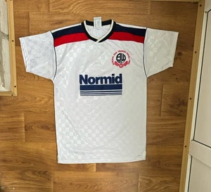 Auténtica camiseta local del ganador del partido Bolton Wanderers 1988/1989 M para hombre - Imagen 1 de 7