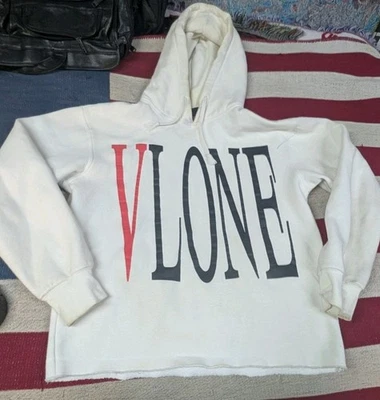 Sudadera con capucha blanca VLONE Staple OG 2014 lanzamiento talla M  Foto 1 de 4