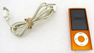 Apple iPod Nano 5th Generation A1320 Orange 8GB Parts/Repair Bad Battery - Picture 1 of 11