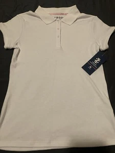Girl T Shirt Short Sleeve IZOD Brand Size M ( 10/12) Regular Soft fabric White  - Picture 1 of 7