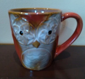 Owl Coffee Tea Mug Cup By Gibson 16 Oz. Pottery - Picture 1 of 6