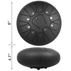 Steel Tongue Drum 8 inch 11 Notes Percussion Instrument with Bag Drum Mallet