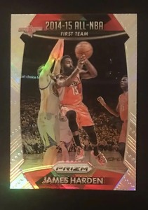 2015-16 Panini Prizm All-NBA Team Silver Prizm James Harden #378