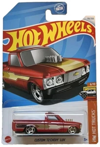Hot Wheels 2024 Release KROGER SPECIAL COLOR Red Custom '72 CHEVY LUV BB13-1216 - Picture 1 of 3