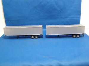 1/87 HO Concor 2 Containers/Trailers no markings  NO BOX  TW
