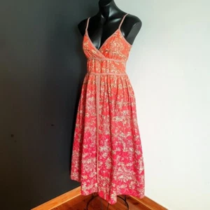 Women's size S 'TABLE EIGHT' Stunning ombre embroidered fit and flare dress - Picture 1 of 4